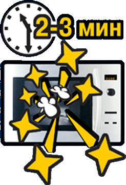 Приготовление микроволнового попкорна